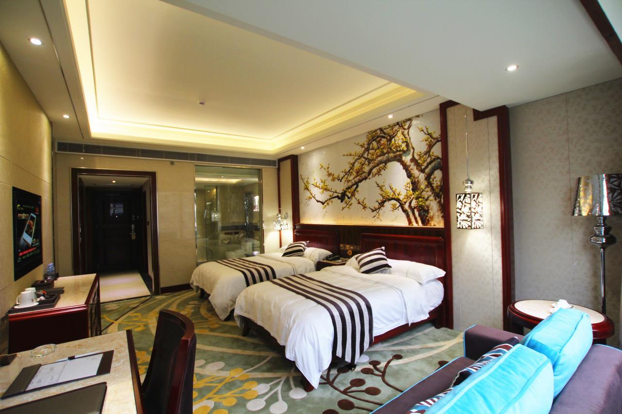 Jin Long Wan Hao Hotel Wuzhou Exteriör bild