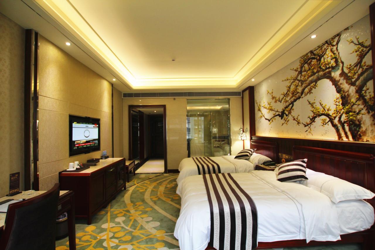 Jin Long Wan Hao Hotel Wuzhou Exteriör bild