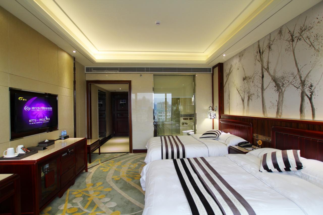 Jin Long Wan Hao Hotel Wuzhou Exteriör bild