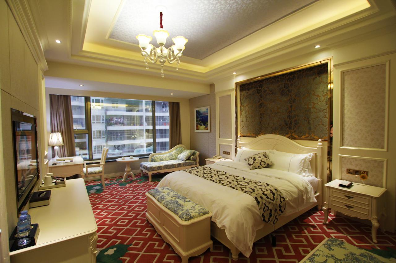 Jin Long Wan Hao Hotel Wuzhou Exteriör bild